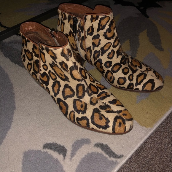 Leopard Print booties - Picture 2 of 2